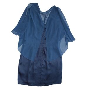 Laundry By Shelli Segal Dresses - Navy Laundry Cocktail Dress Laundry By Shelli Segal Dresses - Navy Laundry Cocktail Dress